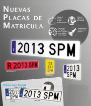 PLACA MATRICULA SPM VE - PLACA MATRICULA VEHICULO